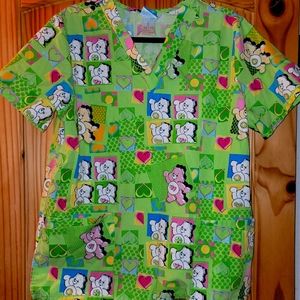 CareBears Scrub Top